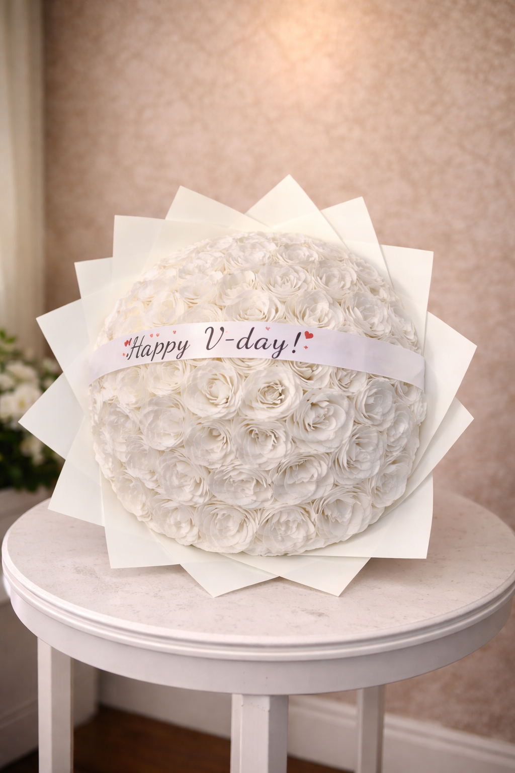 Buchet Elegant cu Sclipici | 51 Trandafiri